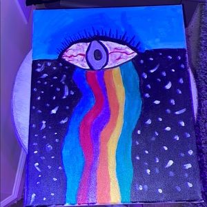 wall trippy painting